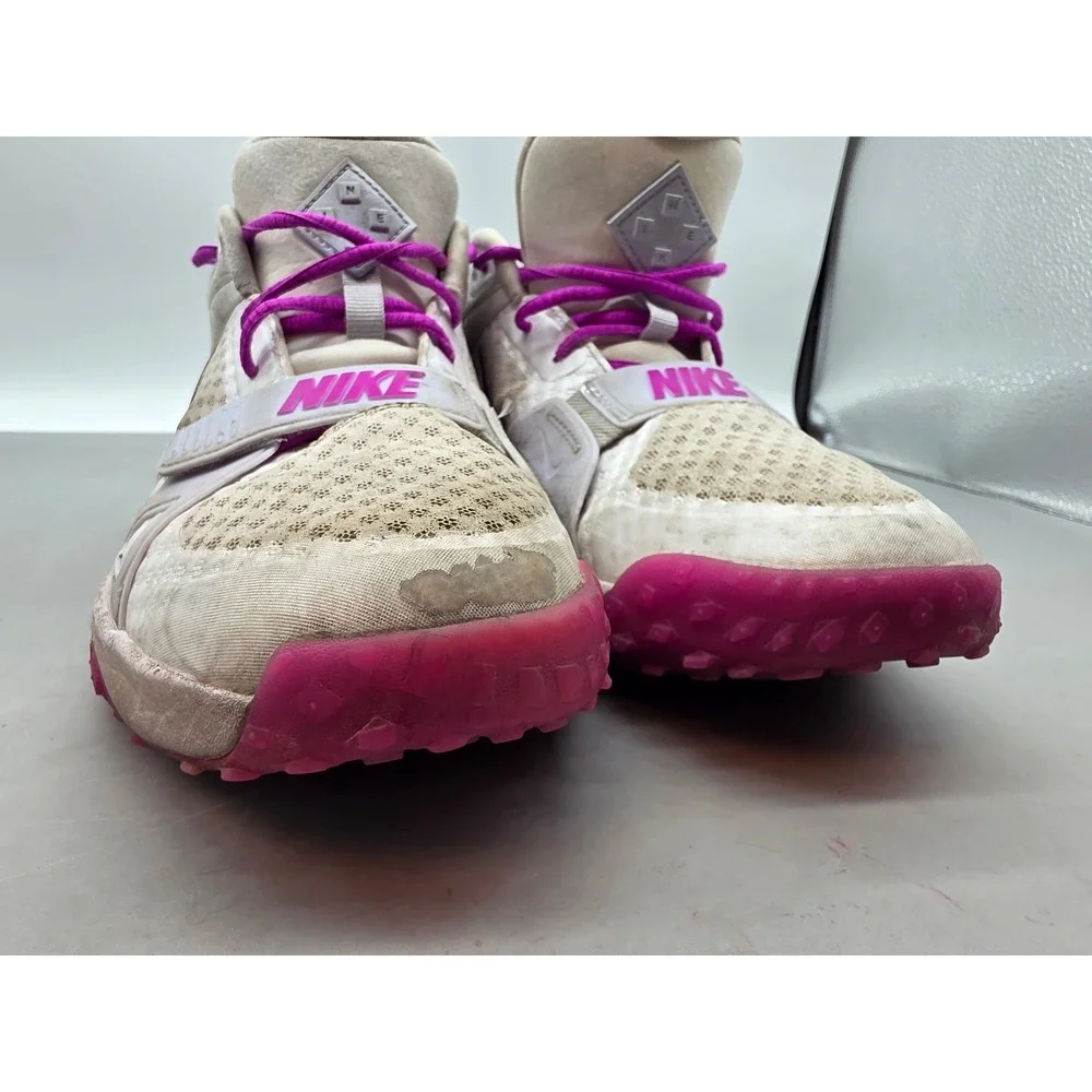 Nike Air Zoom Victory Tour 3‎ NRG Golf Shoes White Fuchsia DZ0503-102 Mens 11.5